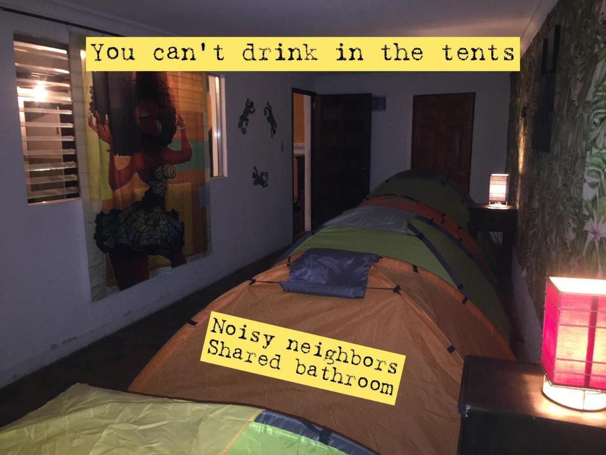 La Gaceta Camping Hotel Antigua Eksteriør billede